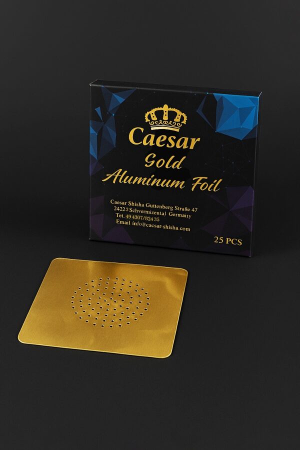 נייר כסף זהב עם חור