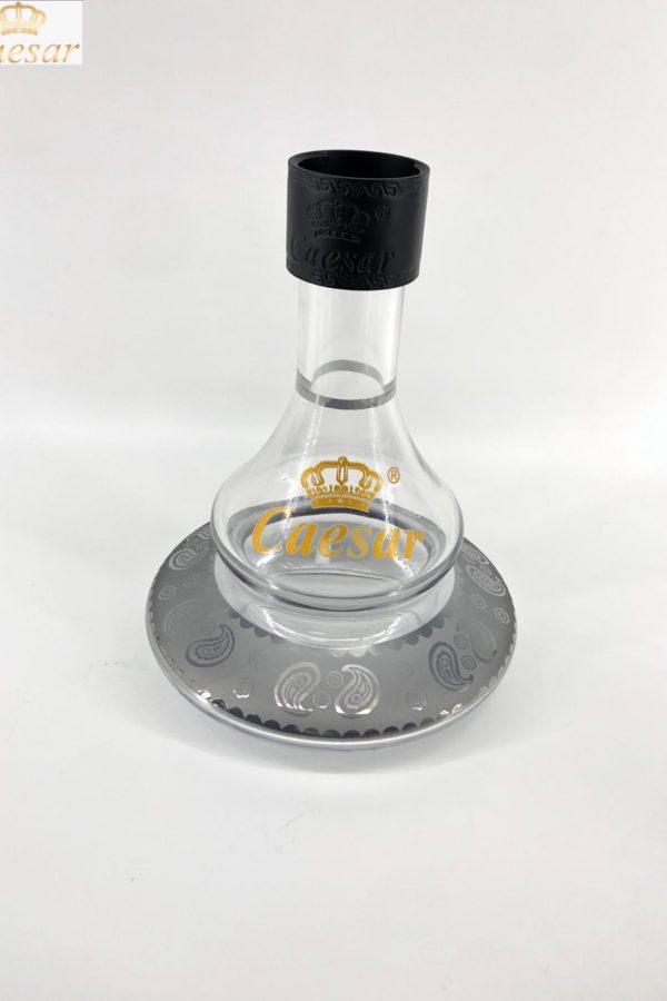 כד לנרגילה Asham - Mat Black