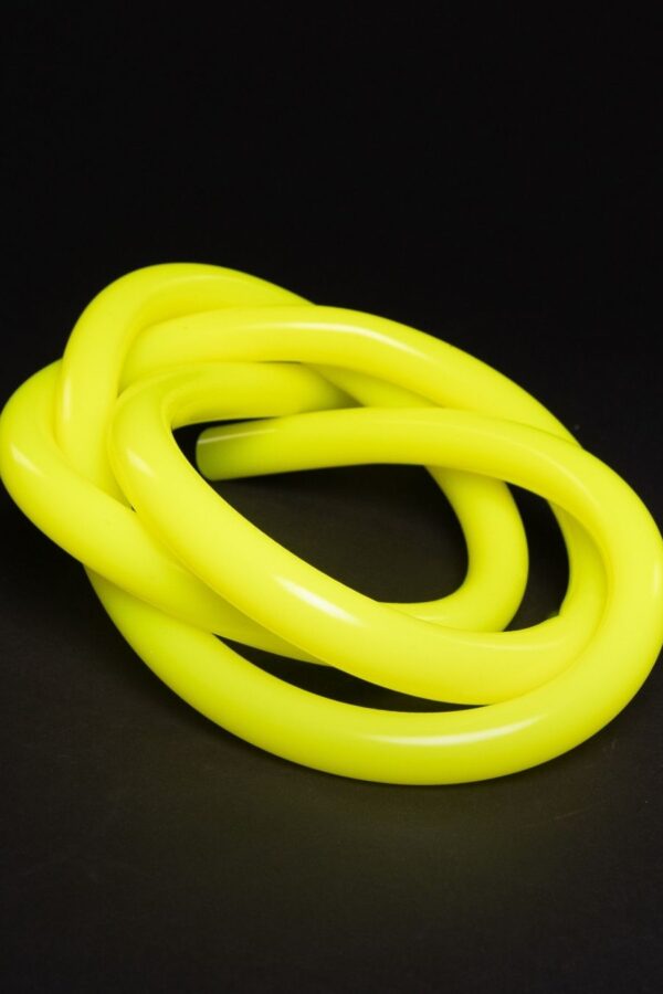 צינור סילקון מט שחור - Yellow