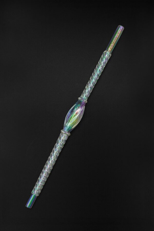 ידית זכוכית White Transparent